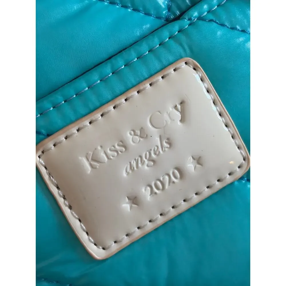 Kiss & Cry Angels - quilted Ice-skating rink tote bag